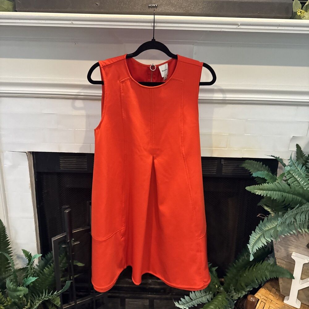 EUC Maeve Sleeveless Swing Mini Dress Red Size M